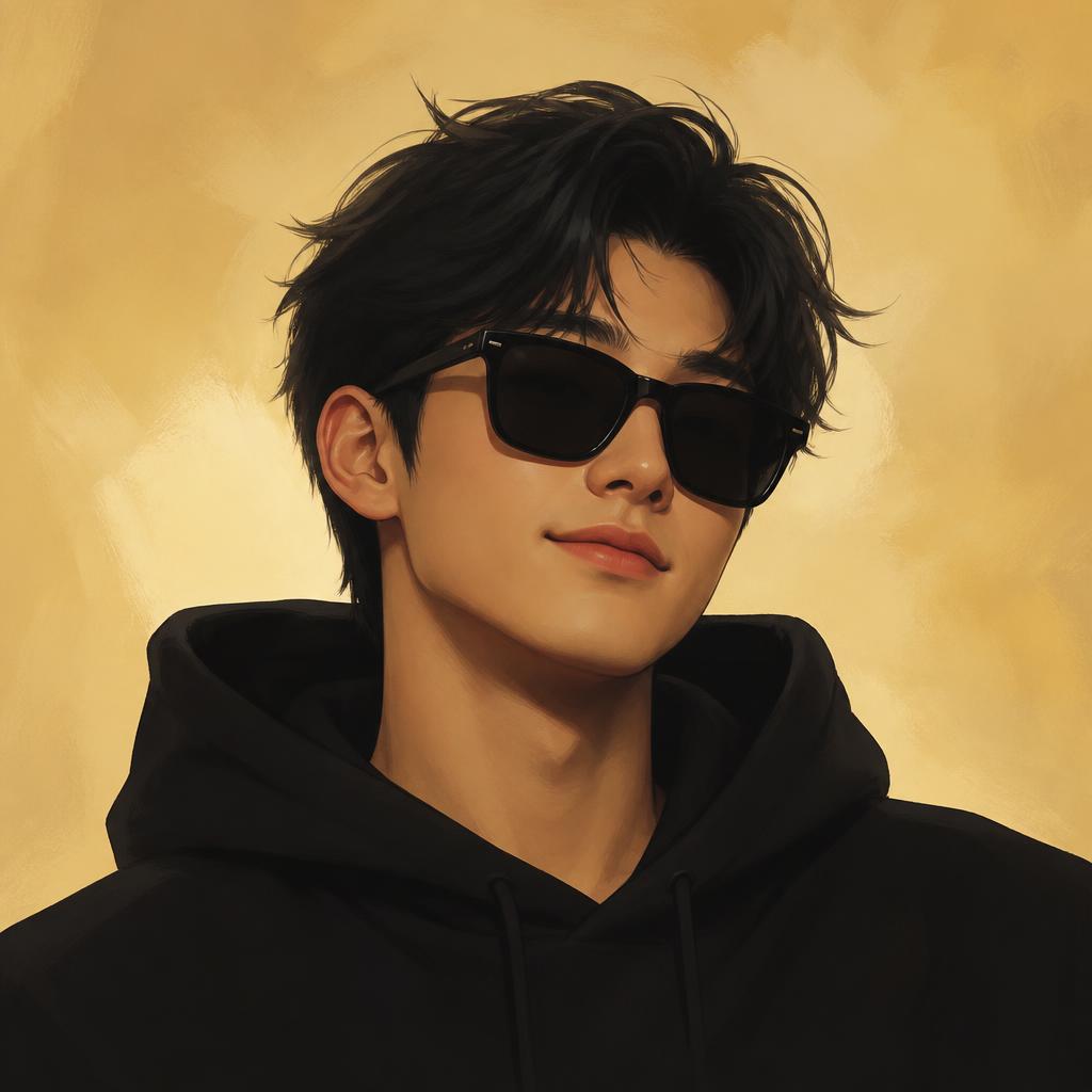 Stylized portrait inspired by Han Lue