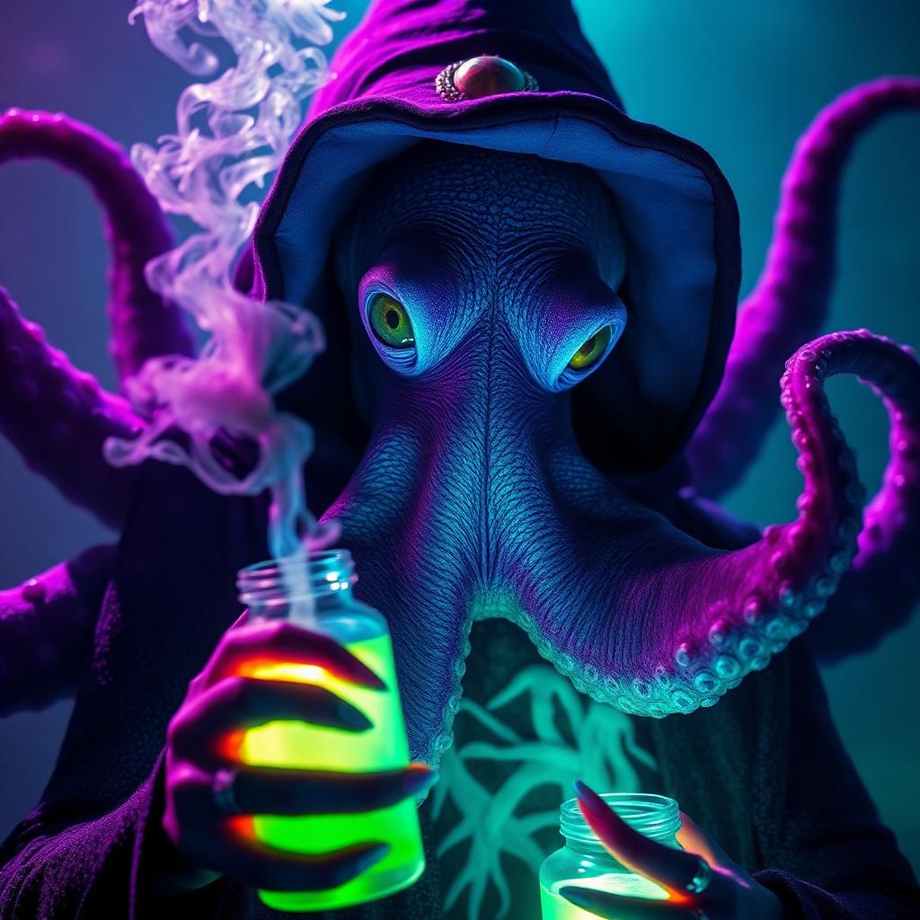 Stylized illustration inspired by Ursula